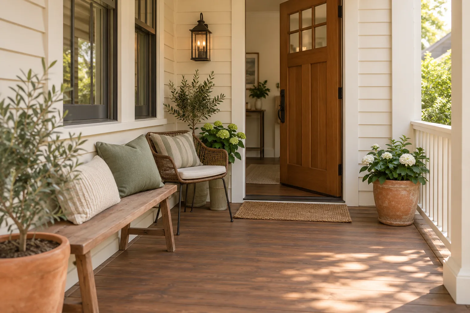 Small Porch Ideas for Narrow Front Porches